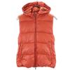 DUVETICA Hood Down Vest 38 Red Series Women Used