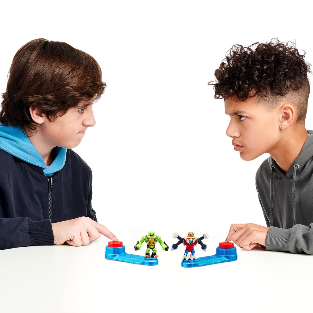 Akedo Ultimate Arcade Warriors Battle Giants Mini Battle Action Figure Ready To Fight Split Strike Atlon V Tonk