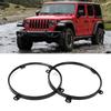 2pcs 7in Headlight Mounting Bracket Ring Lamp Holder Fits for Jeep Wrangler TJ 0718