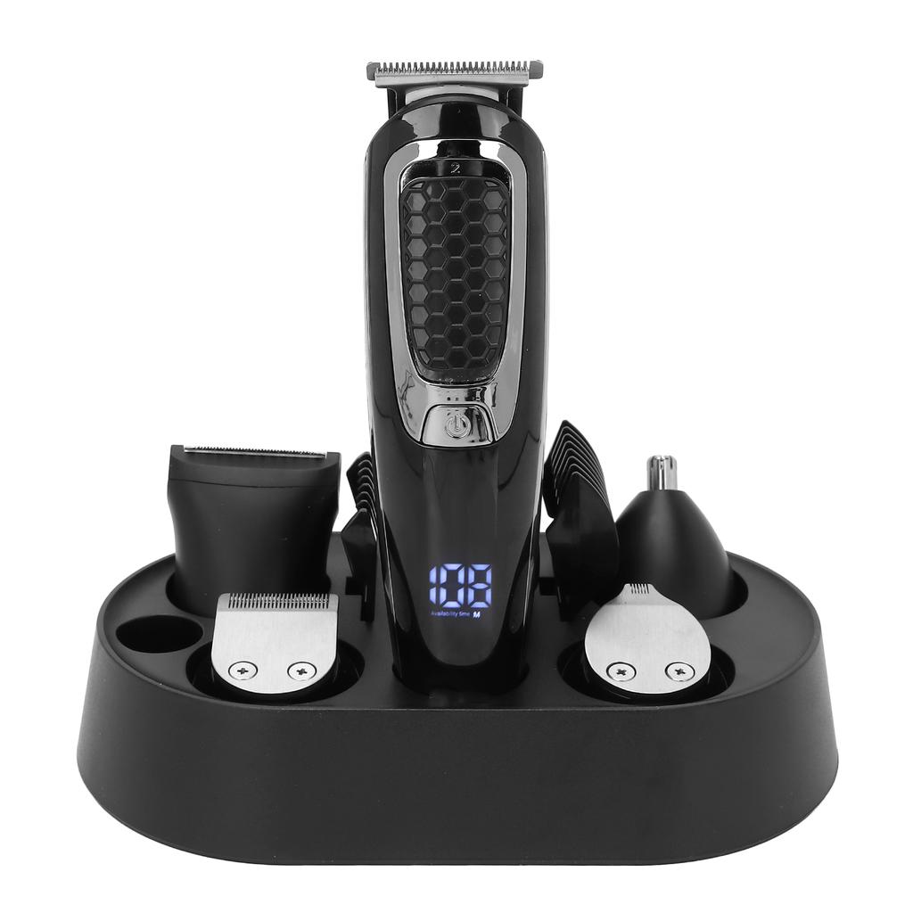5 In 1 Electric Hair Trimmer Clippers Professional Hair Grooming Kit Cleaning Brush for Men