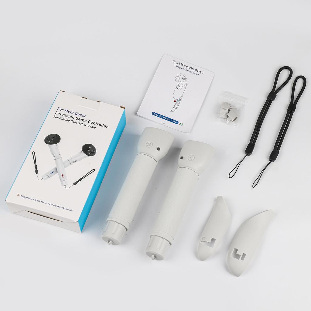 2-Section VR Lightsaber Golf Accessories for MetaQuest 3/Quest 3 Controllers