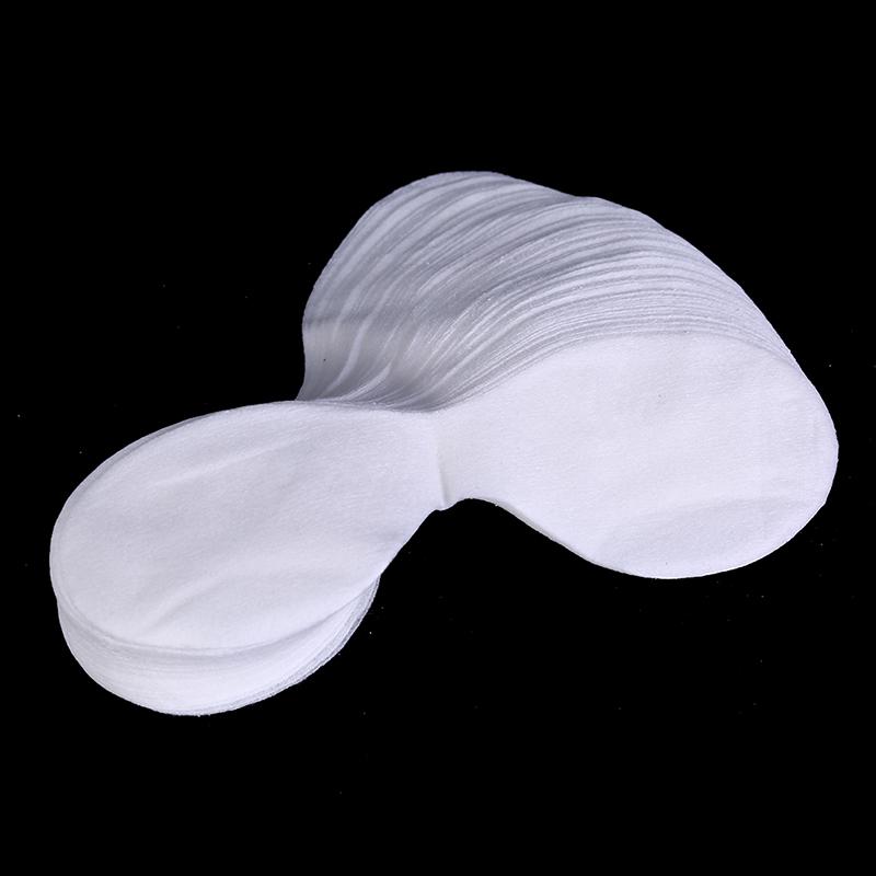 100Pcs Disposable Eye Mask Ultrathin Cotton Diy Natural Cotton Eye Paper Mask