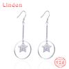 Lindon 925 Sterling Silver Earrings Drop Earrings For Women Wedding Party Gifts