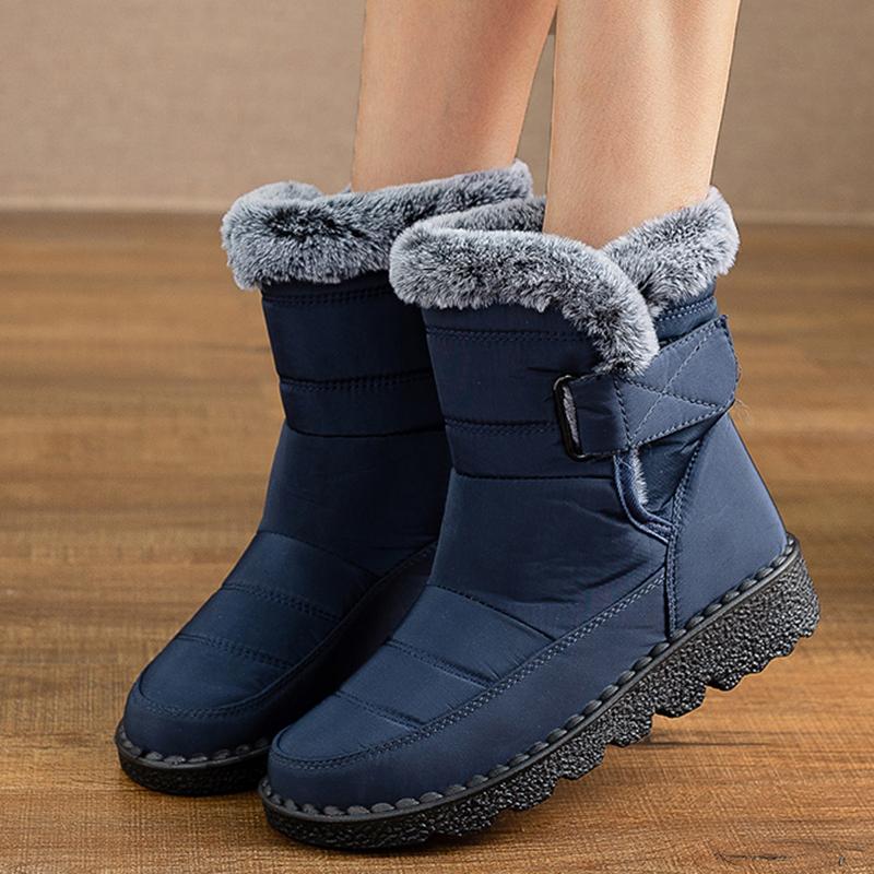 Fashion Women Boots Snow Soft Ladies Shoes Platform Women Shoes Plush Keep Warm Women's Boots Flat New Botas Mujer Winter Boot Female
