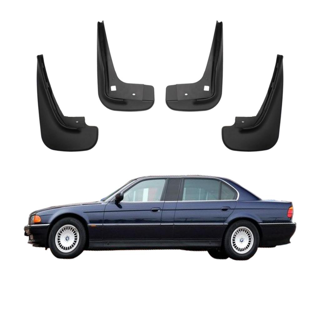 4PCS Car Mud Flaps Splash Guards Mudguards Car Mud Flaps Compatible with Bmw 7 1996 1997 1998 1999 2000 2001 2002 2003 2004