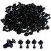 100Pcs Car Auto Rivets 6mm Hole Fastener Fender Bumper Push Pin Clips