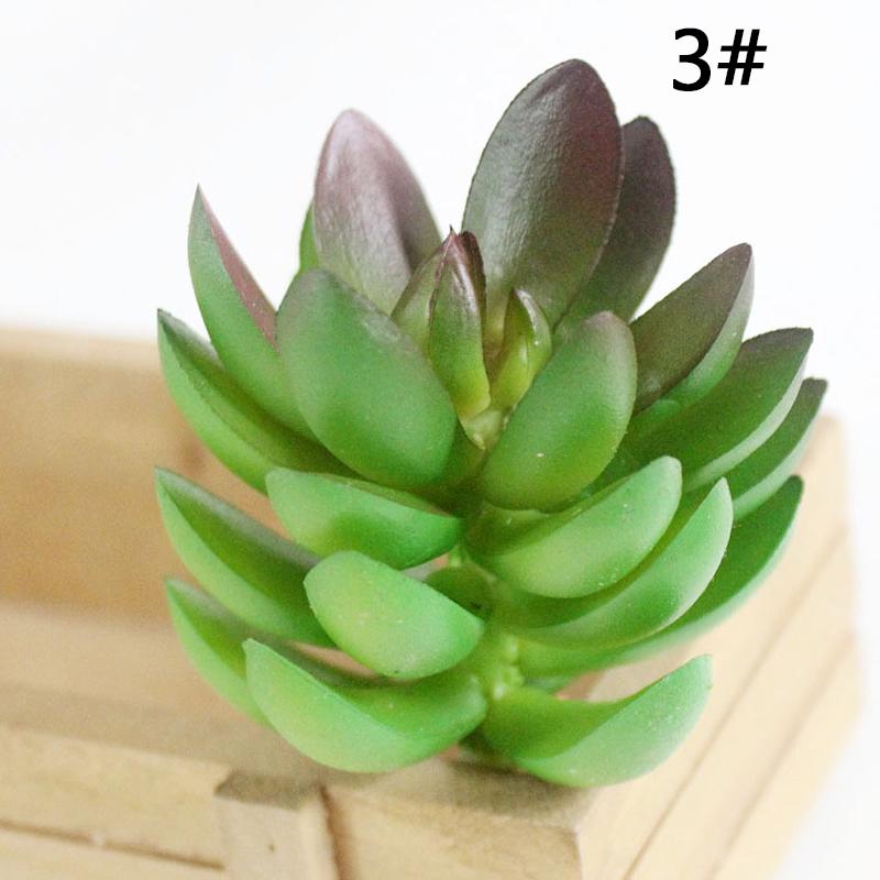 Simulation Artificial Succulent Fake Plants Plastic Flowers Home Floral Decor