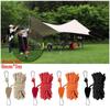 1PC 4/5M Portable Adjustable Fix Tent High Strength Fast Release Pulley Camping Rope