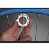 Bicycle Spoke Nipple Wrench 8 Way Groove Bike Wheel Rim Adjuster Spanner Galvanized Repair Service Tool Key