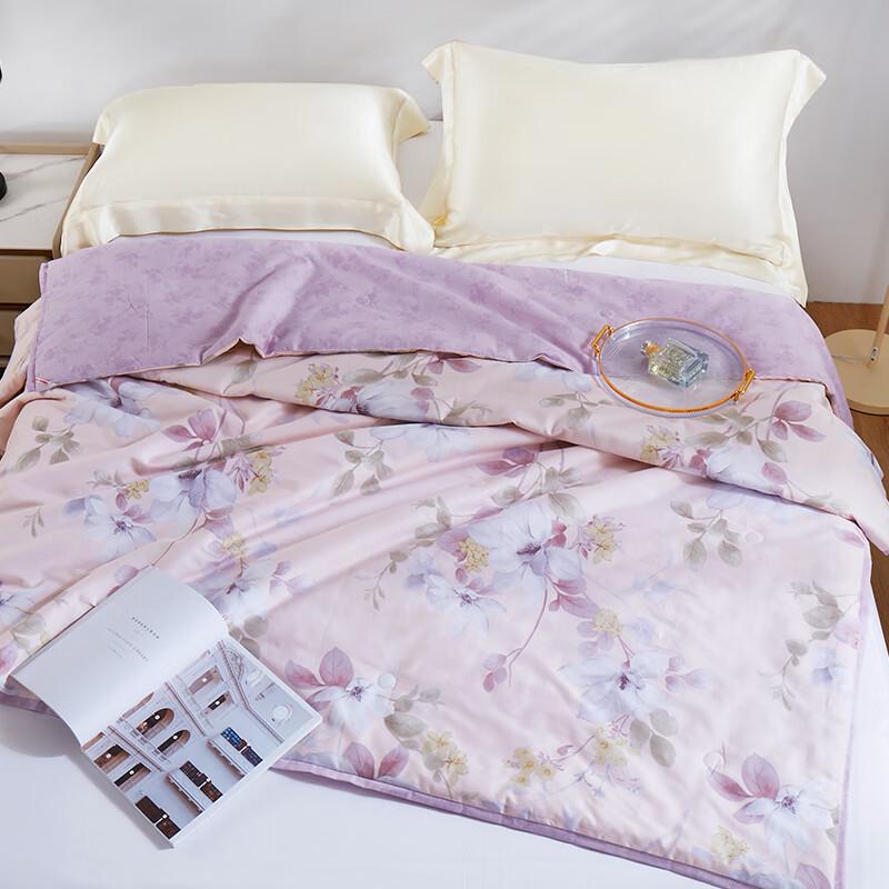 KINTHERI Cotton Tussah Silk Blend Quilt