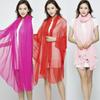 Anti-UV Scarf Solid Color Beach Scarves New Headscarf Women