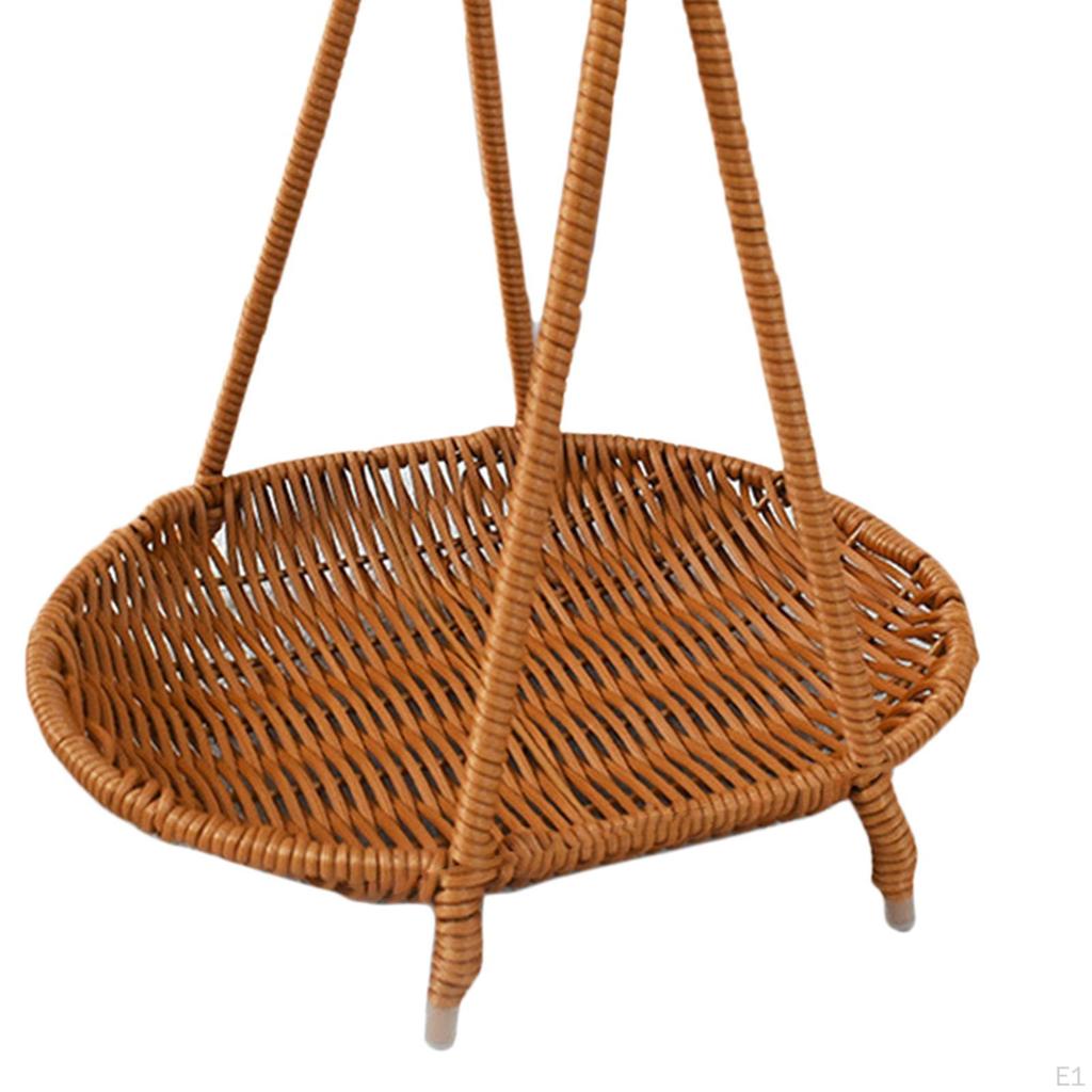 Fruit Basket Bread Food Storage Plate Snack Tray for Wedding Desktop Party