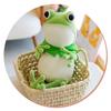 Cartoon Frog Eyes Long-legged Pillow Toy Cute Big Stuffed Green Frog Plushies Companion Sleep Pillow Soft Stuffed