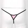 Sexy Men Sissy Sheer Lace Underwear Thong Crossdress T-back Brief Panties
