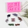 1Pc Graduation Doctor Hat Shape Silicone Mould Diy Cake Sugar Decoration Mold Sugarcraft Chocolate Fondant Dessert Baking Mold