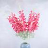 New Large Size Artificial Delphinium Flowers 2 Forks DIY Fake Flowers Arrangement Silk Artificial Flowers Photo Props