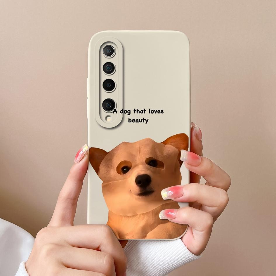 For Xiaomi Mi 10 11 Lite NE 10i 10T 11T 11X Pro Phone Case Cover Small Floral Pattern Shockproof Liquid Soft Silicone Anti Slip For Xiaomi Shell Capas