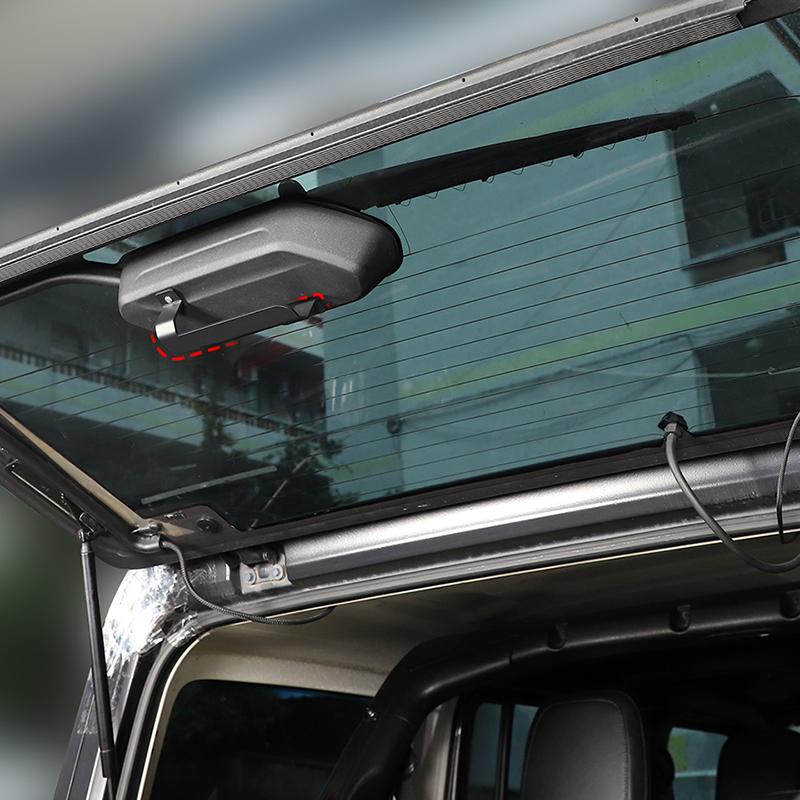 Tailgate Glass Handle Grab Handle Holder Bracket Mounting Fit For Jeep Wrangler JL 2018 Up Interior Accessories
