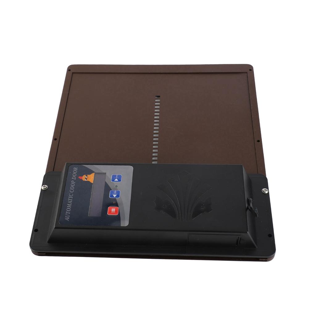 Poultry Coop Door with Timer LED Display Programmable Automatic Chicken Coop Door Opener Horizontal