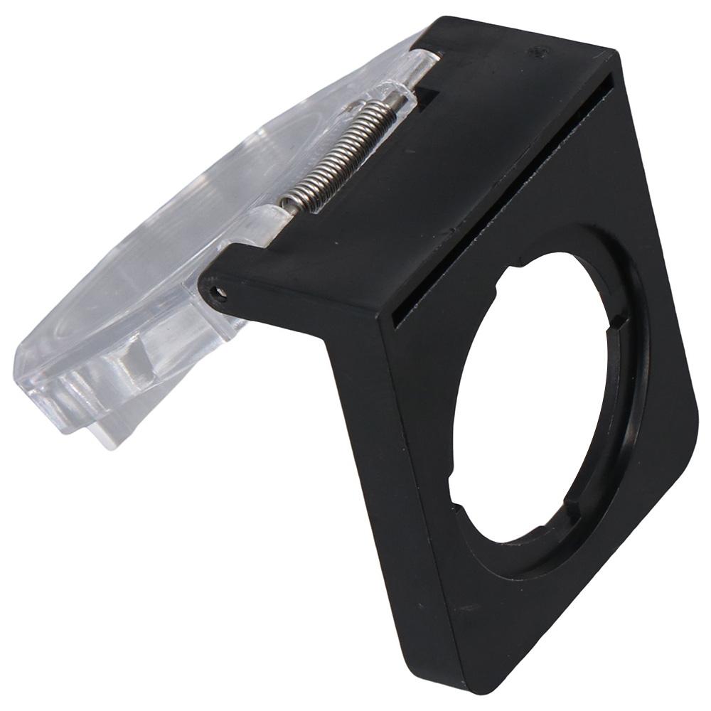 Plastic Protector 22mm Switch Dust Covers Power Push Button Switch Cover Household Merchandises