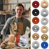 Wood Carving Disc For 4 Or 4 1/2 Inch Angle Grinder With 0.63 / 0.87 Inch Arbor