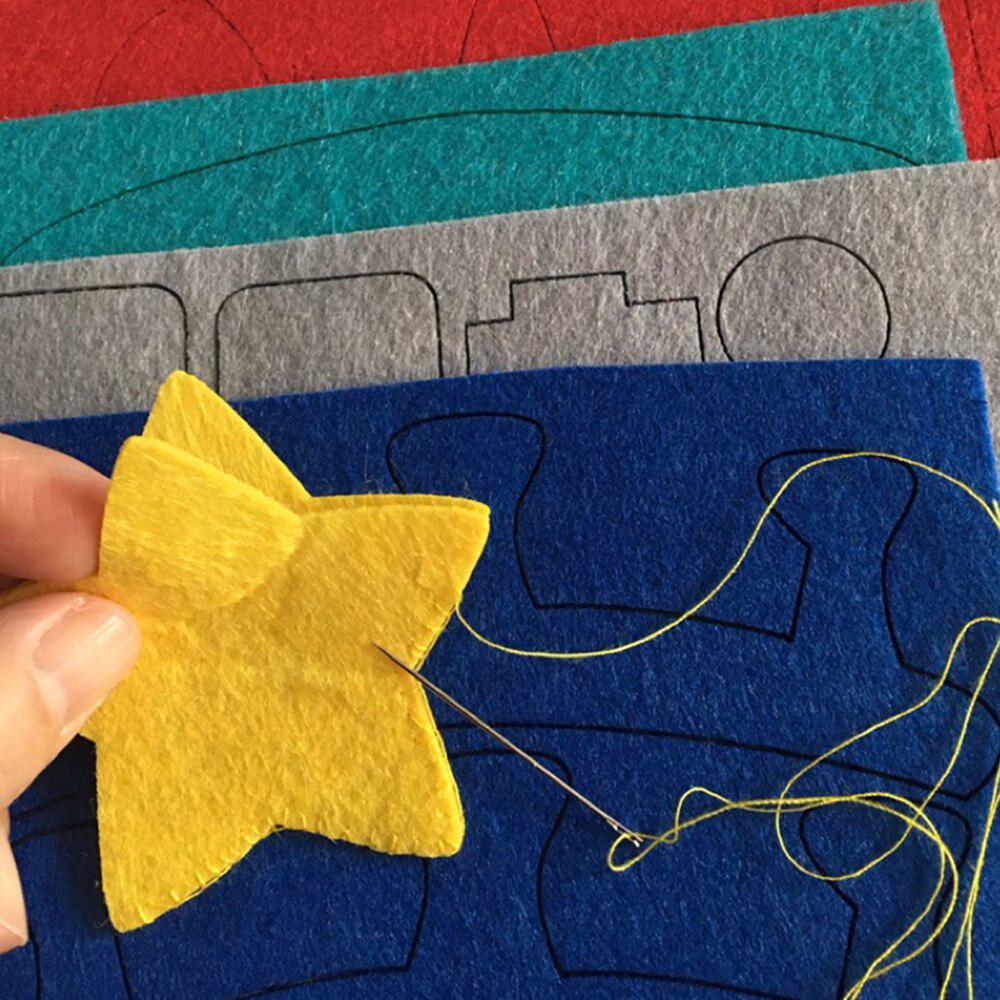 Baby Toys 0-12 Months DIY Rattles Baby Mobile For Crib Cartoon Bed Bell Material Package Pregnant Handmade Rattle Toys For Kids