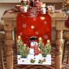 New Year Xmas Table Flag Cover Santa Claus Christmas Tablecloth  Christmas Party
