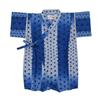 Angelic Nina R6 Jinbei Romper Hemp Pattern Boys' (21. (Blue), 80cm)