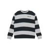 SB Striped Skateboarding Crew Neck Sweatshirt Men Tops Heather-Dark-Grey CV4310-063
