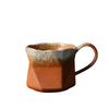 Creative Coffee Cup Coarse Pottery Water Cup Retro Supply Niche Ceramic Cup Japanese Ceramic Special-Shaped Cup