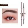 Double Head Eyebrow Pencil Small Triangle Slim Long-lasting Waterproof and Sweat Proof Natural Three-dimensional Color Student Makeup Beauty Products