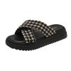 Thick-soled Cool Slippers for Women To Wear In Summer, New European Muffin Soles, Half-drag Popular Beach Sandals