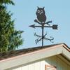 Roof Mount Weather Vane, with Animal Silhouette Figure Garden Stake Weathervane for Yard