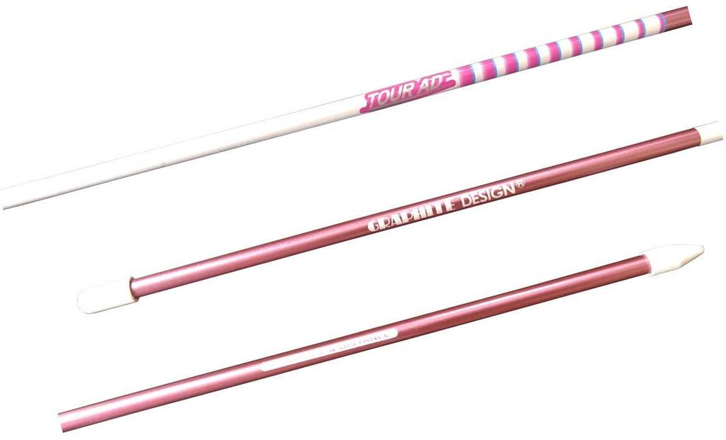 Graphite Design 1 Alignment Stick Cover Tour Supplied & (2020 Model) (pink) (pink)