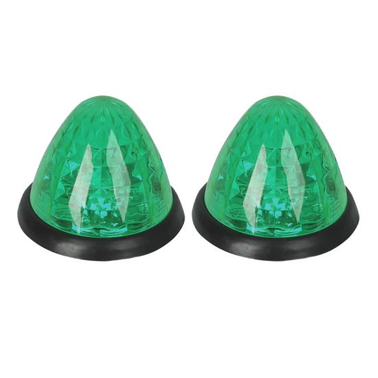 24V LED Watermelon Lights Rich Color Bumper Lights High-bright Trailer Side Marker Lights