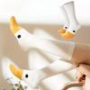 Cartoon Cute Duck Mid Tube Socks Combed Cotton Sweat Absorbing Boneless Socks Fashionable Trend Long Tube Socks for Women