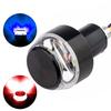 1Pc Waterproof Motorcycle Light Grip Turn Signal Plug Handlebar Indicator Lamp