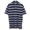Polo by Ralph Lauren Border Pattern Short Sleeve Polo Shirt Kanoko Fabric Men's Used