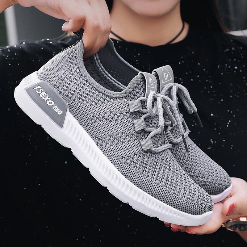 Shoes Women's 2025 Summer New Foreign Trade Women's Shoes Breathable Women's Casual Shoes Sports Shoes Women