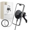 Tech-Protect Mm15W-V5 Magnetic Magsafe Stable Vent Car Mount Wireless Charger 15W Black/Black
