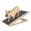 Adjustable Dog Ramp Pet Wooden Folding Portable Dog & Cat Stair for Couch High Bed Non Slip Carpet Surface 2/4 Levels Height Adjustable Ramp