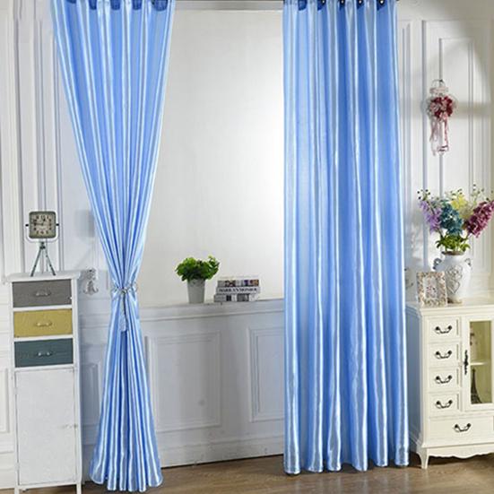 Curtain Solid Window Door Room Panel Sun Shade Curtain Curtain Ceiling Home Decoration