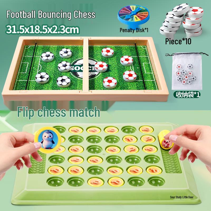 Boys' Tabletop Billiard and Soccer Game Set