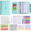 A6 Budget Binder with Zipper Cash Envelopes Budget Planner Organizer Savings Binder Men Women