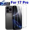 4PCS Glass Screen Protector Phone Case for iPhone 17 Air 16 15 14 13 12 11 Pro Max Mini XS XR X 8 7 Plus IPones Front Cover