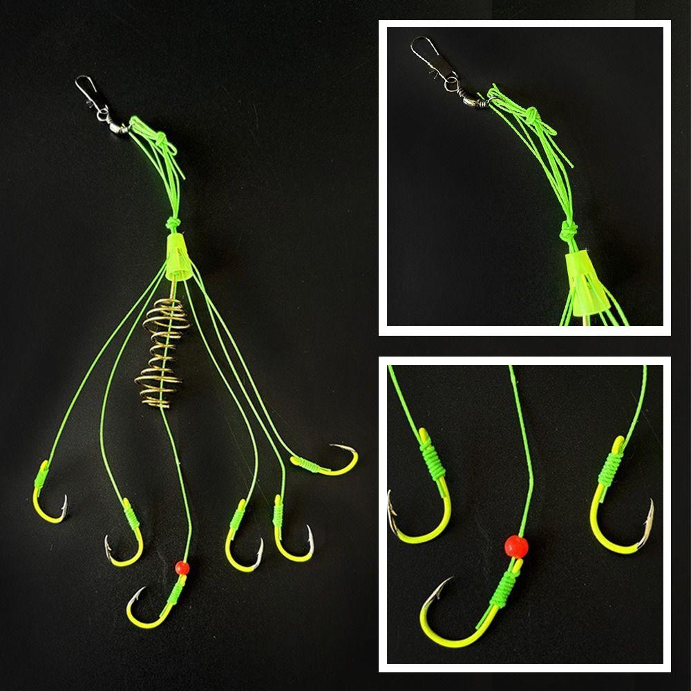 Carbon Steel Bait Fishhooks Hanging Tackle Stainless Steel Feeder hook Fishing Bait Fishing