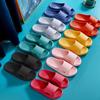 Men's and Women's Indoor Non-Slip Silent Summer Sandals and Slippers for Home and Bathroom Use