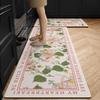 American Kitchen Special Floor Mat Waterproof Non-slip  Oil-resistant  Wipeable  Dirt-resistant Diatom Mud Water-absorbing Quick-drying Foot Mat