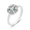 Silver Ring with London Blue Topaz 0.908ct, Product Weight 2.81g (2166931)