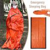 1/2/3/4/5Pcs Emergency Sleeping Bag Thermal Bivy Sack Waterproof Emergency Blanket Sleep Survival Shelter for Outdoor Adventures